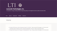 Desktop Screenshot of lti-global.com